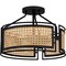 Quoizel Priya Semi Flush 3 Lights Matte Black. PYA1714MBK - alternate 3